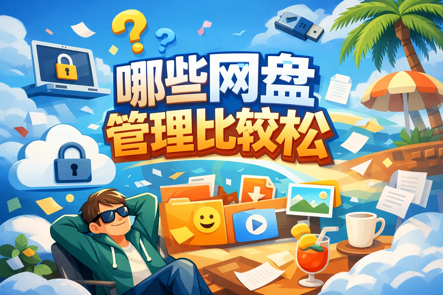 哪些网盘管理比较松