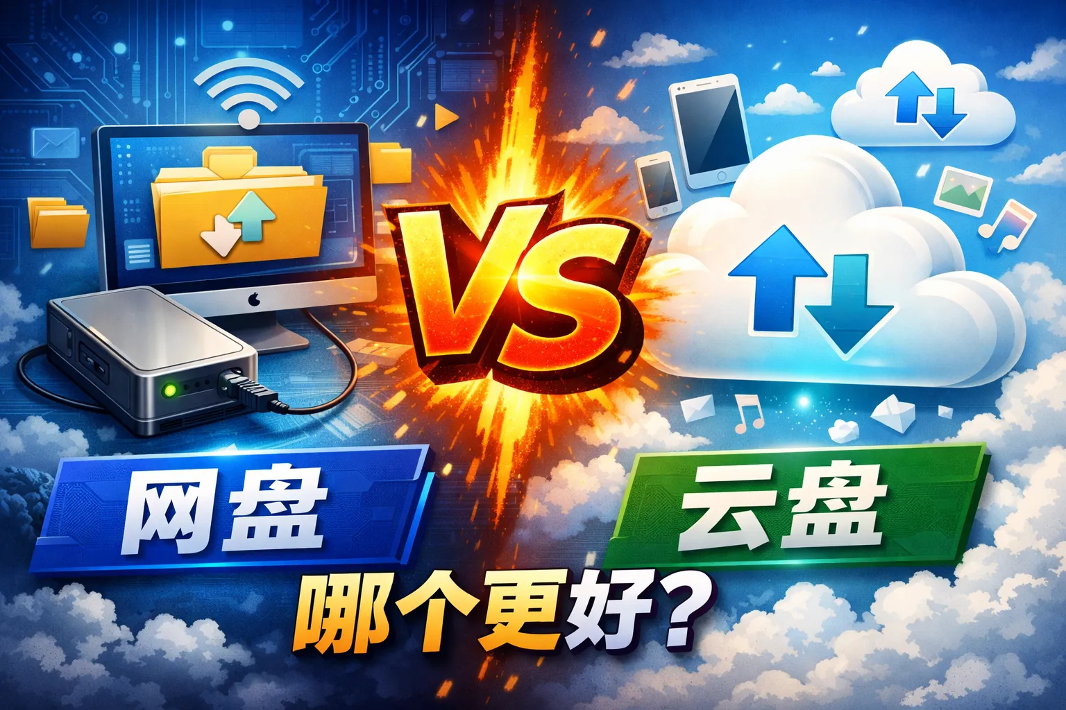 网盘与云盘哪个更好