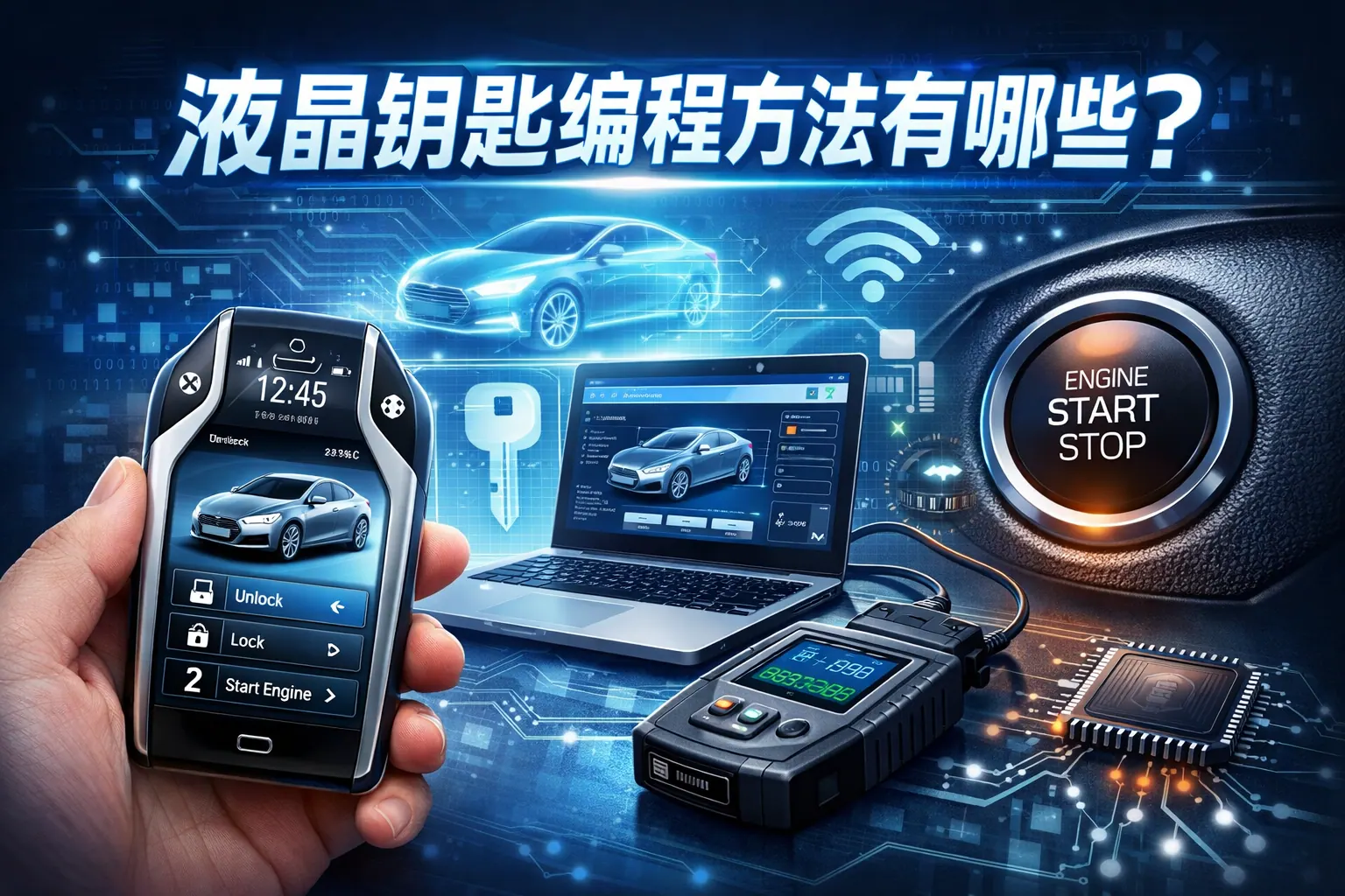 液晶钥匙编程方法有哪些