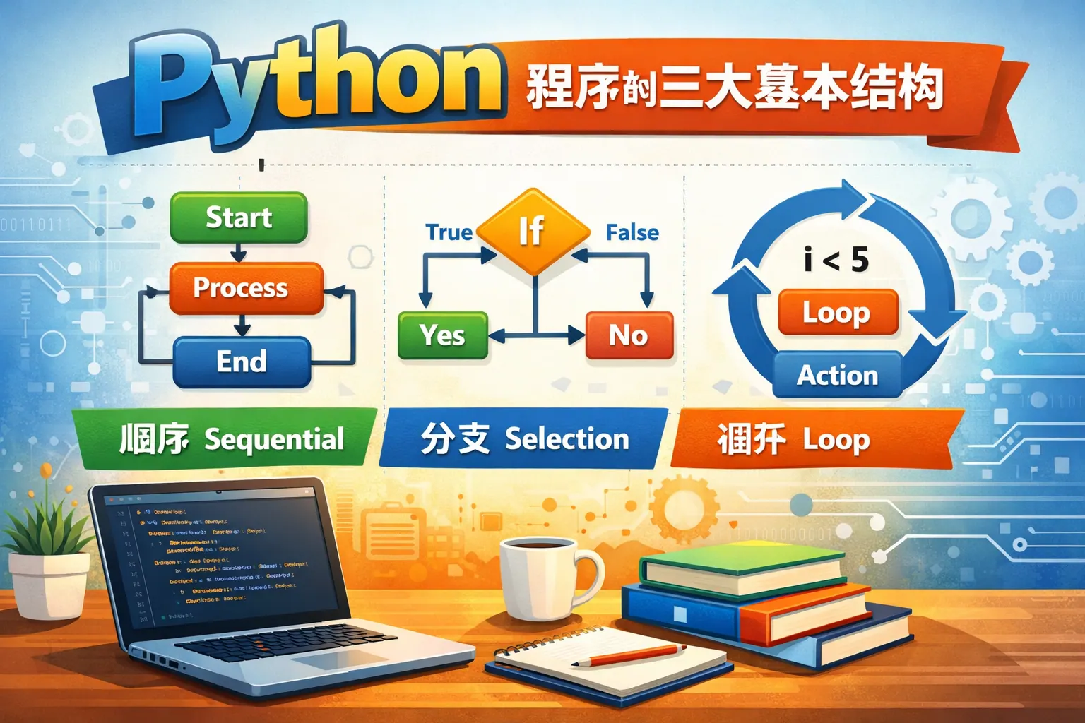 python程序的三大基本结构