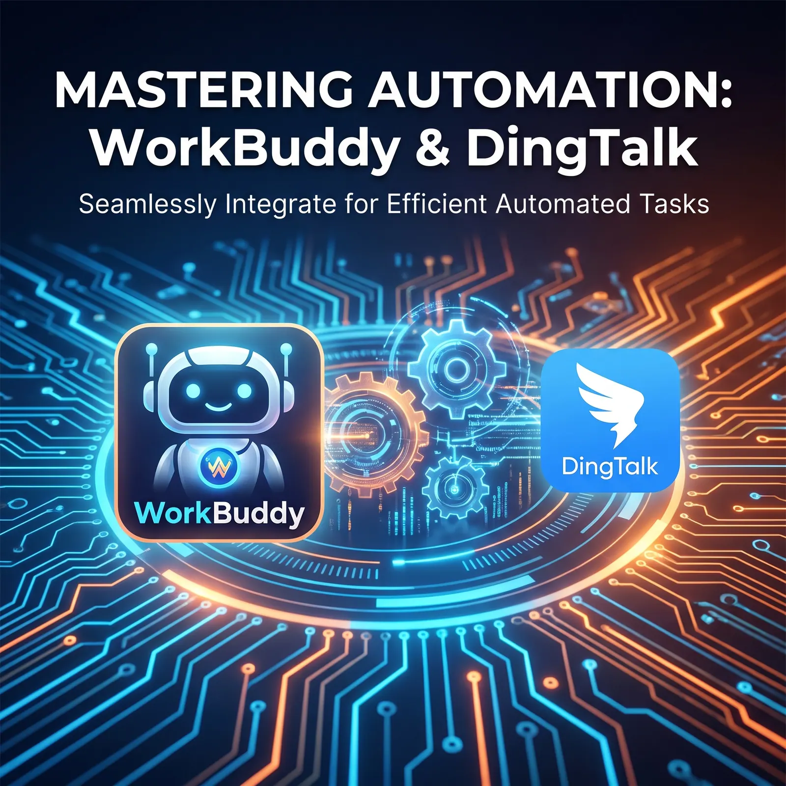 WorkBuddy钉钉助理怎么配合自动任务使用?