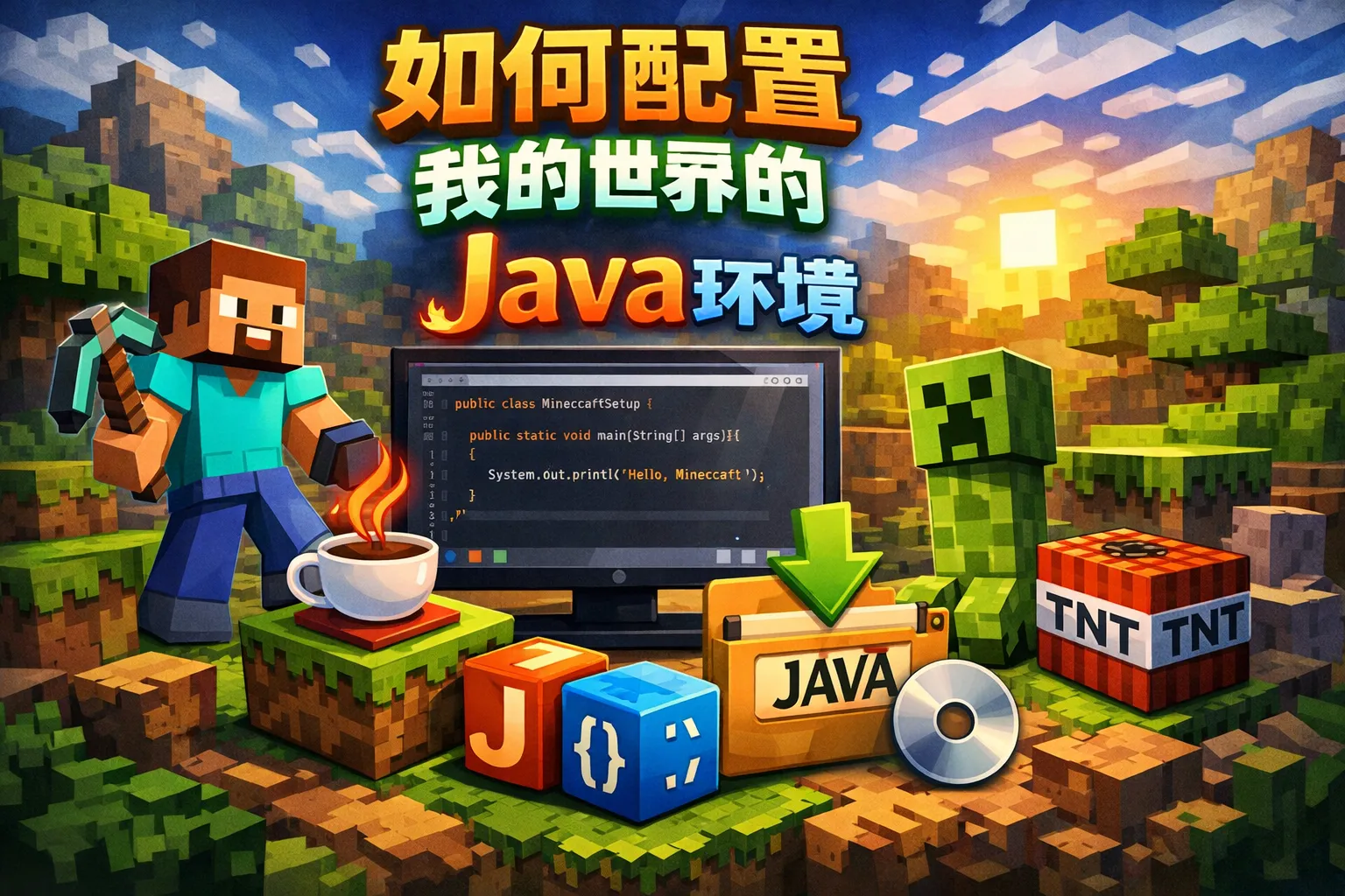 如何配置我的世界的Java环境