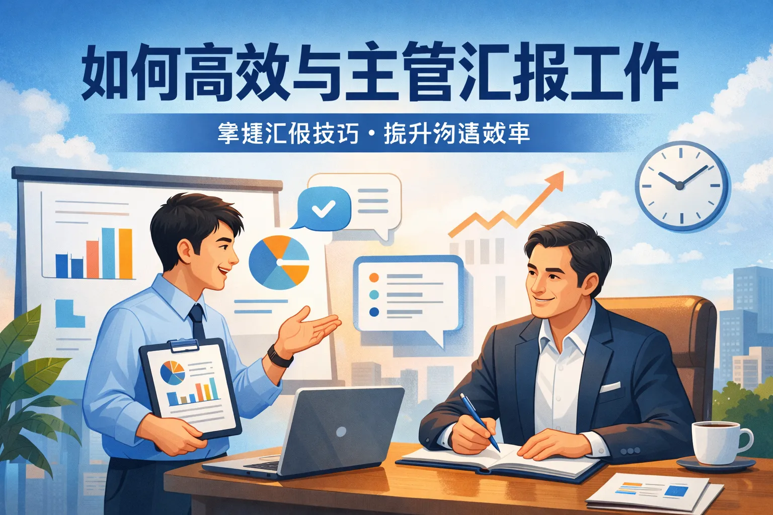如何高效与主管汇报工作