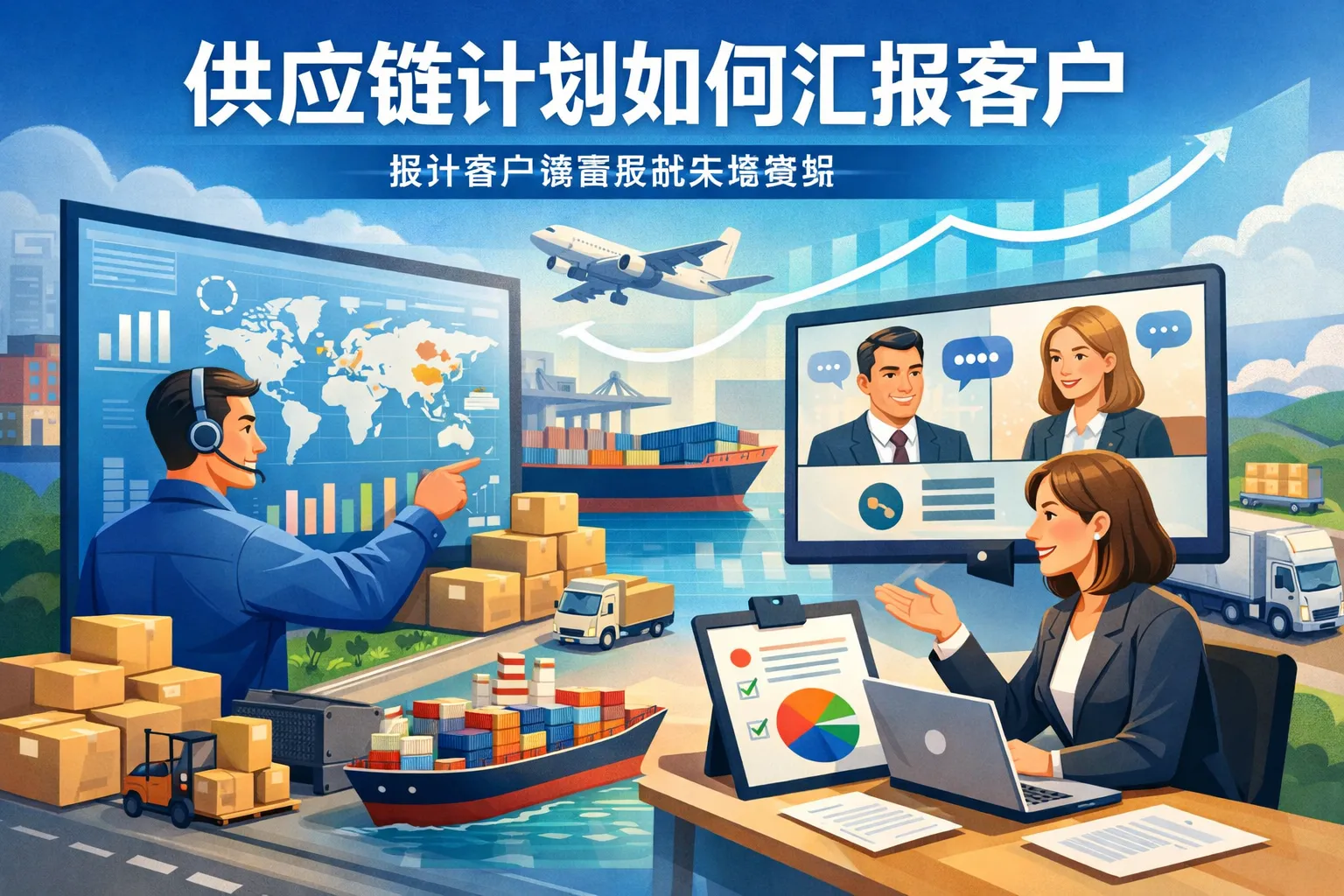 供应链计划如何汇报客户