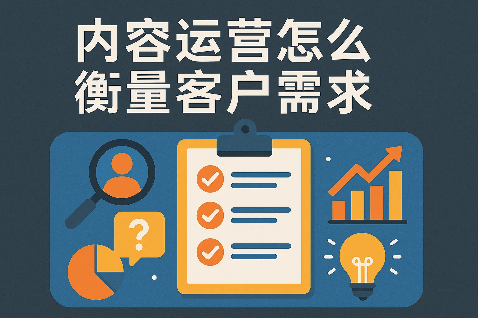 内容运营怎么衡量客户需求