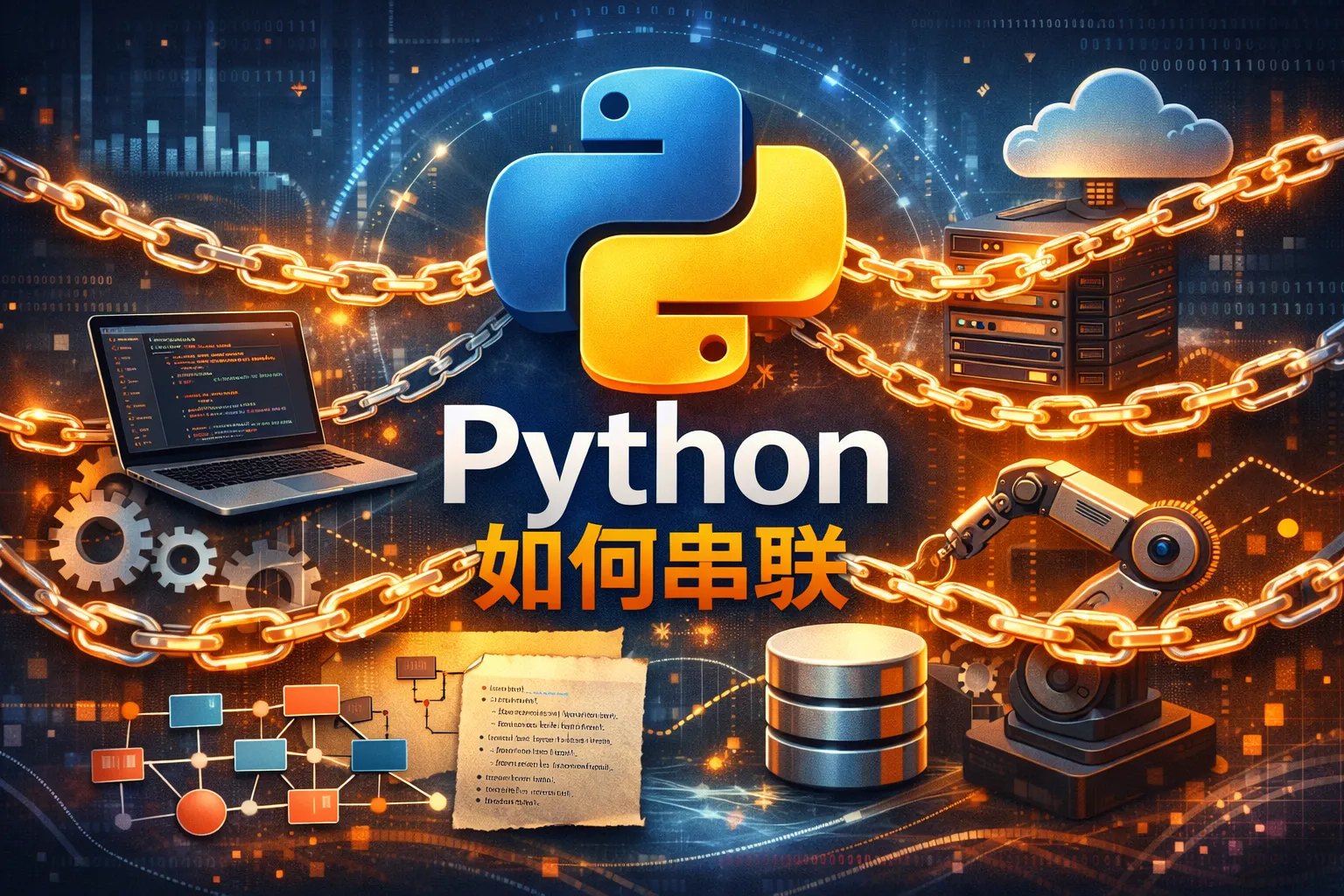 python如何串联