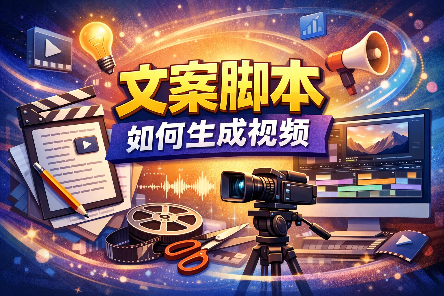 文案脚本如何生成视频