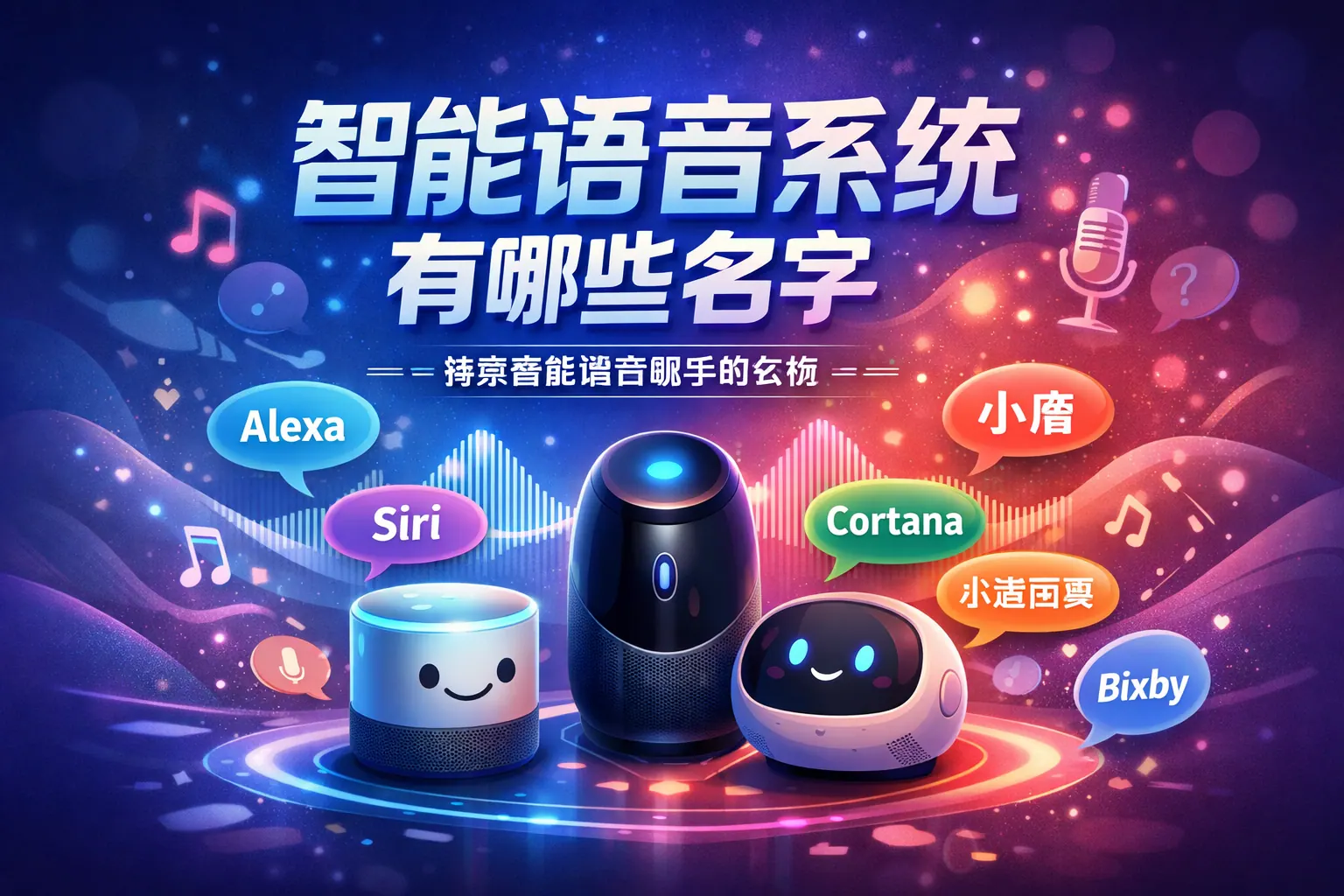 智能语音系统有哪些名字