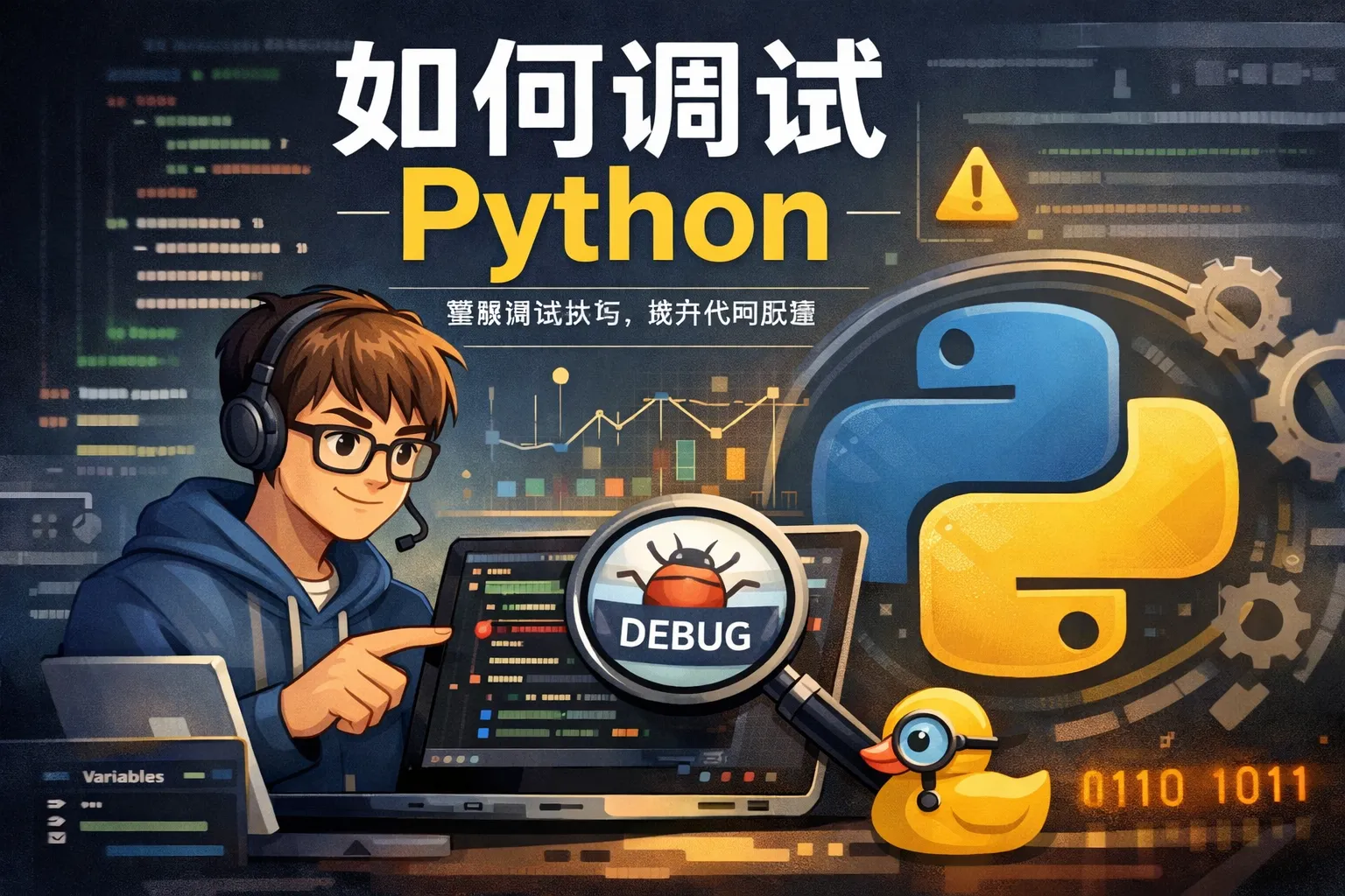 如何调试python