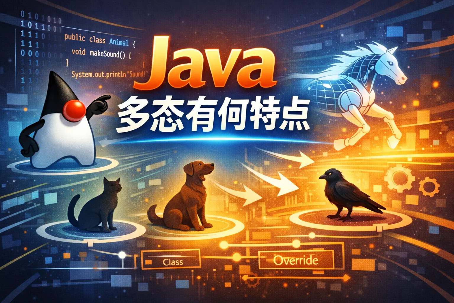 java多态有何特点