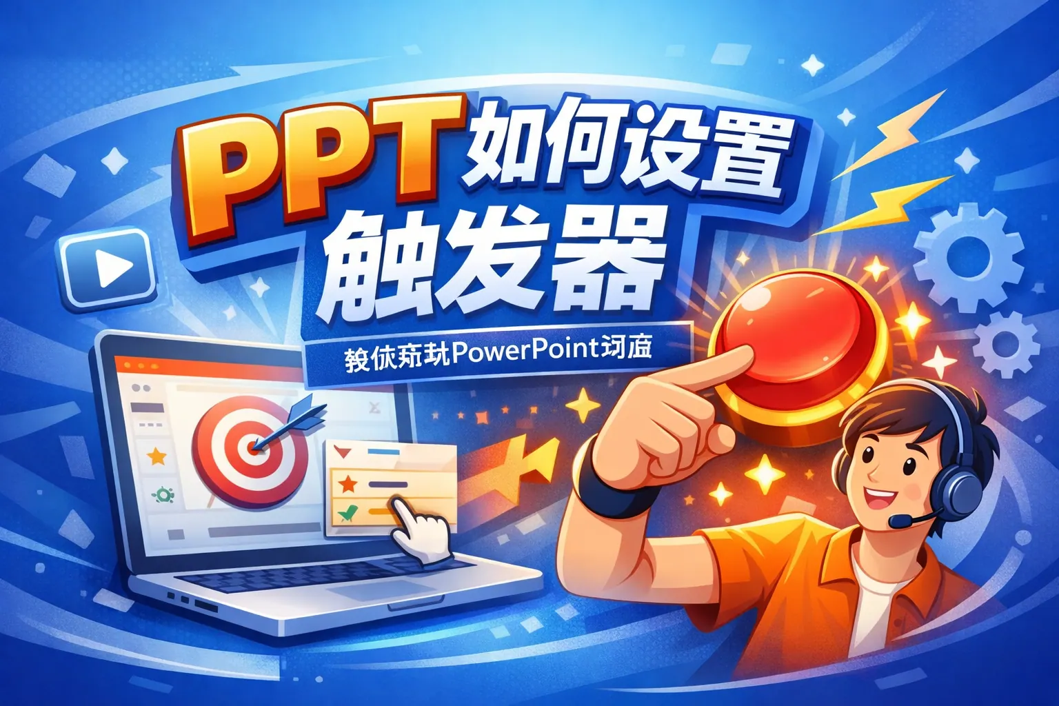 ppt如何设置触发器