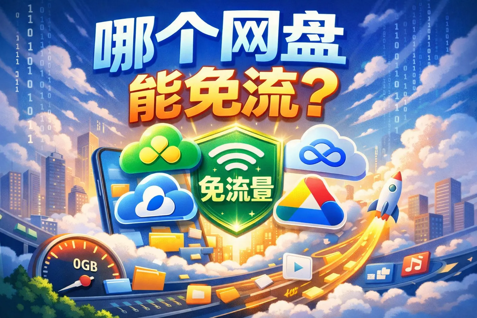 哪个网盘能免流
