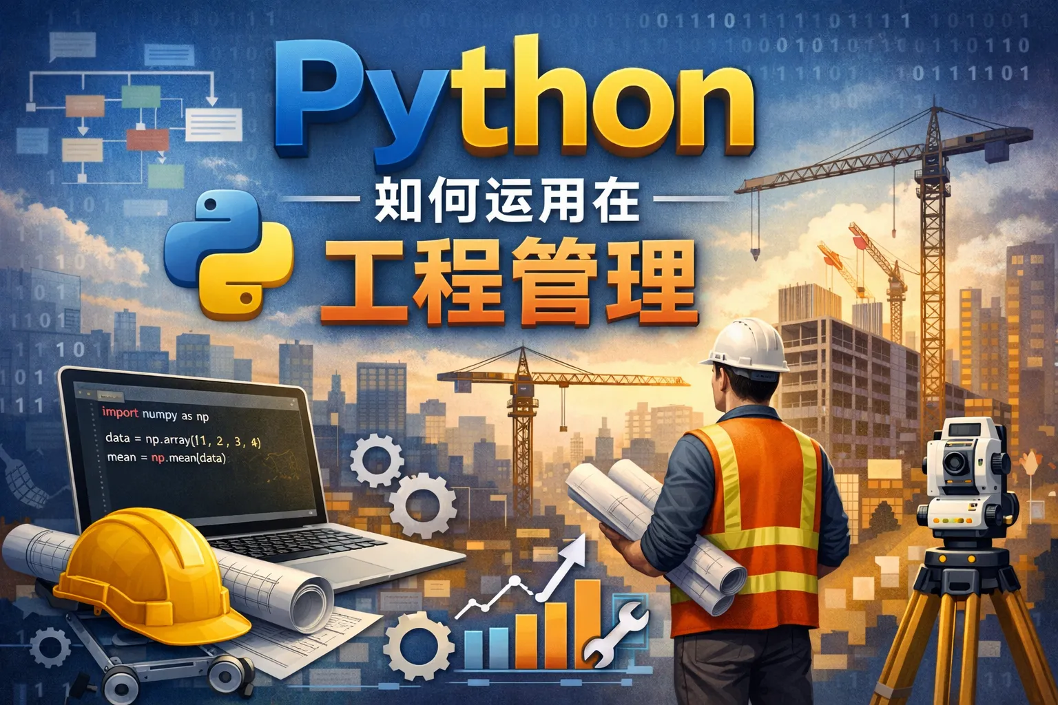 python如何运用在工程管理