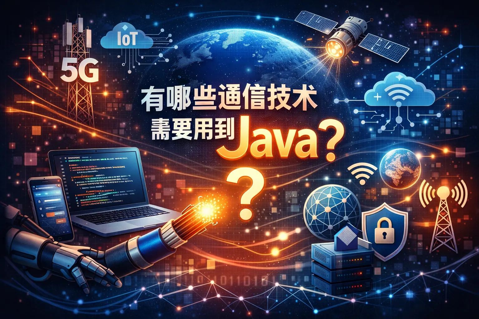 有哪些通信技术需要用到java