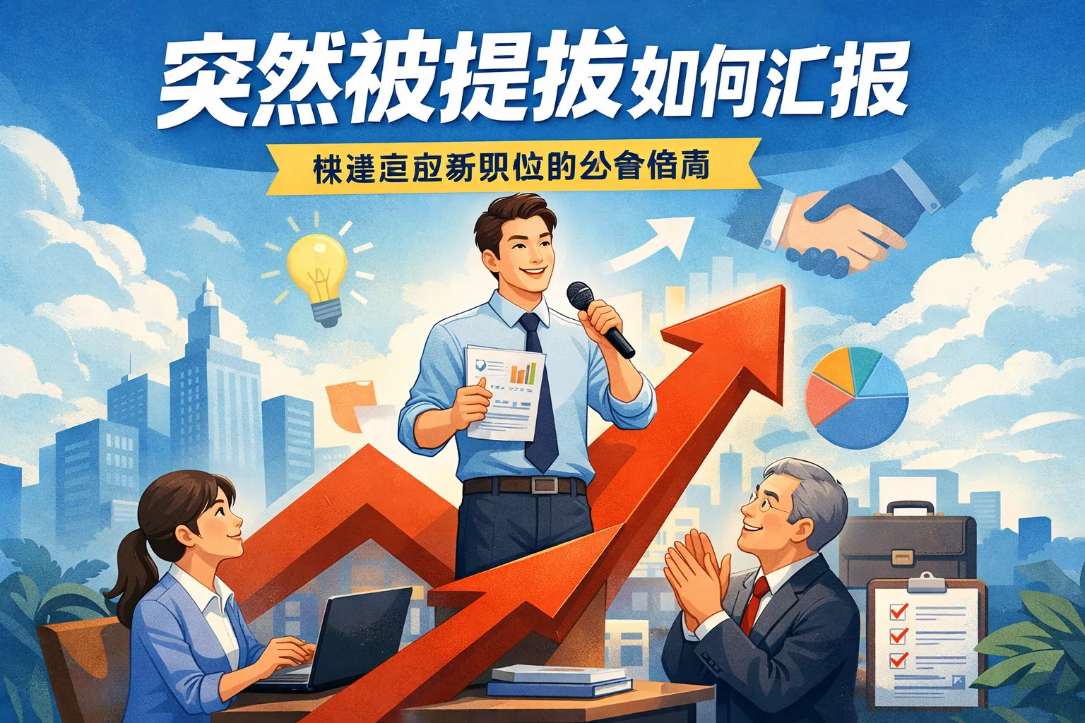 突然被提拔如何汇报