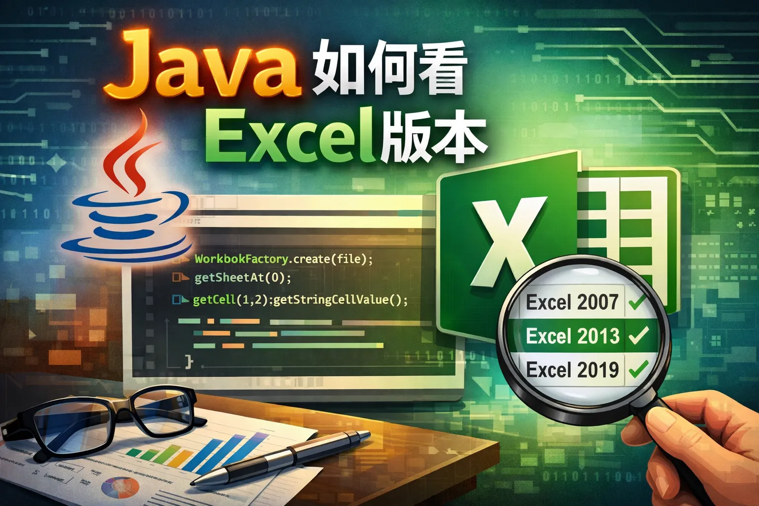 java如何看excel版本