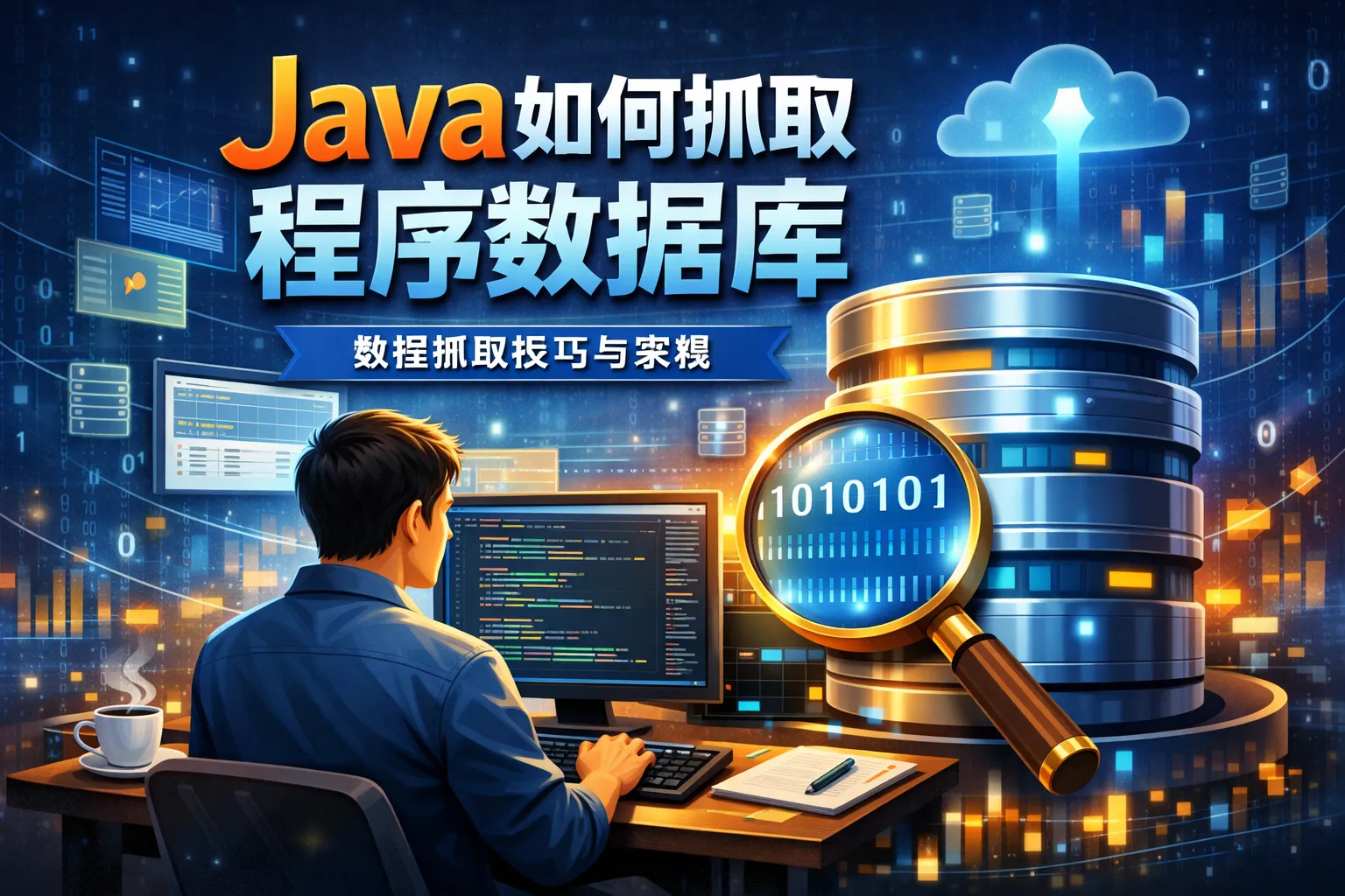 java如何抓取程序数据库