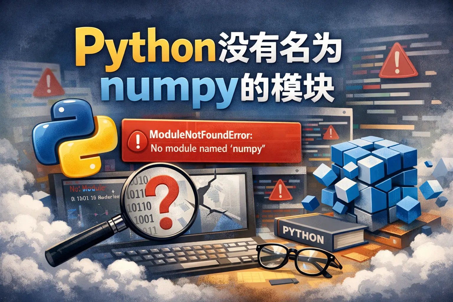 python没有名为numpy的模块