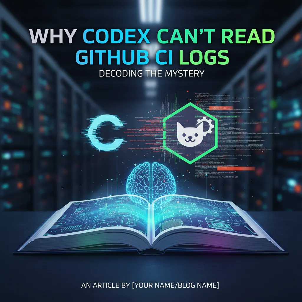 Codex 为什么读不到 GitHub CI 日志