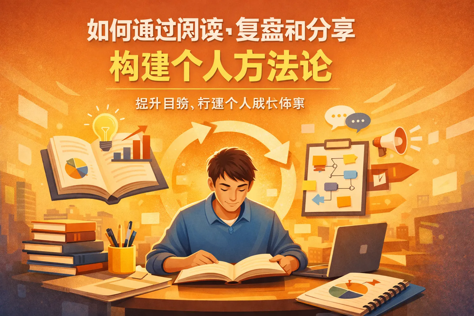如何通过阅读、复盘和分享构建个人方法论