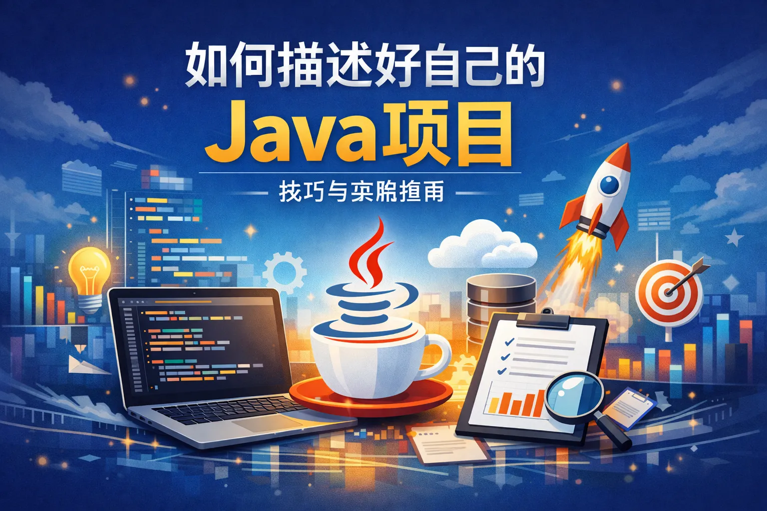 如何描述好自己的java项目