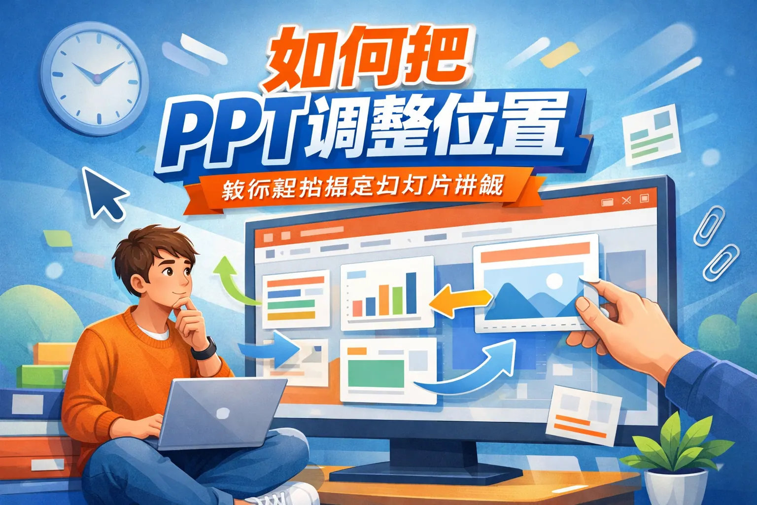 如何把ppt调整位置