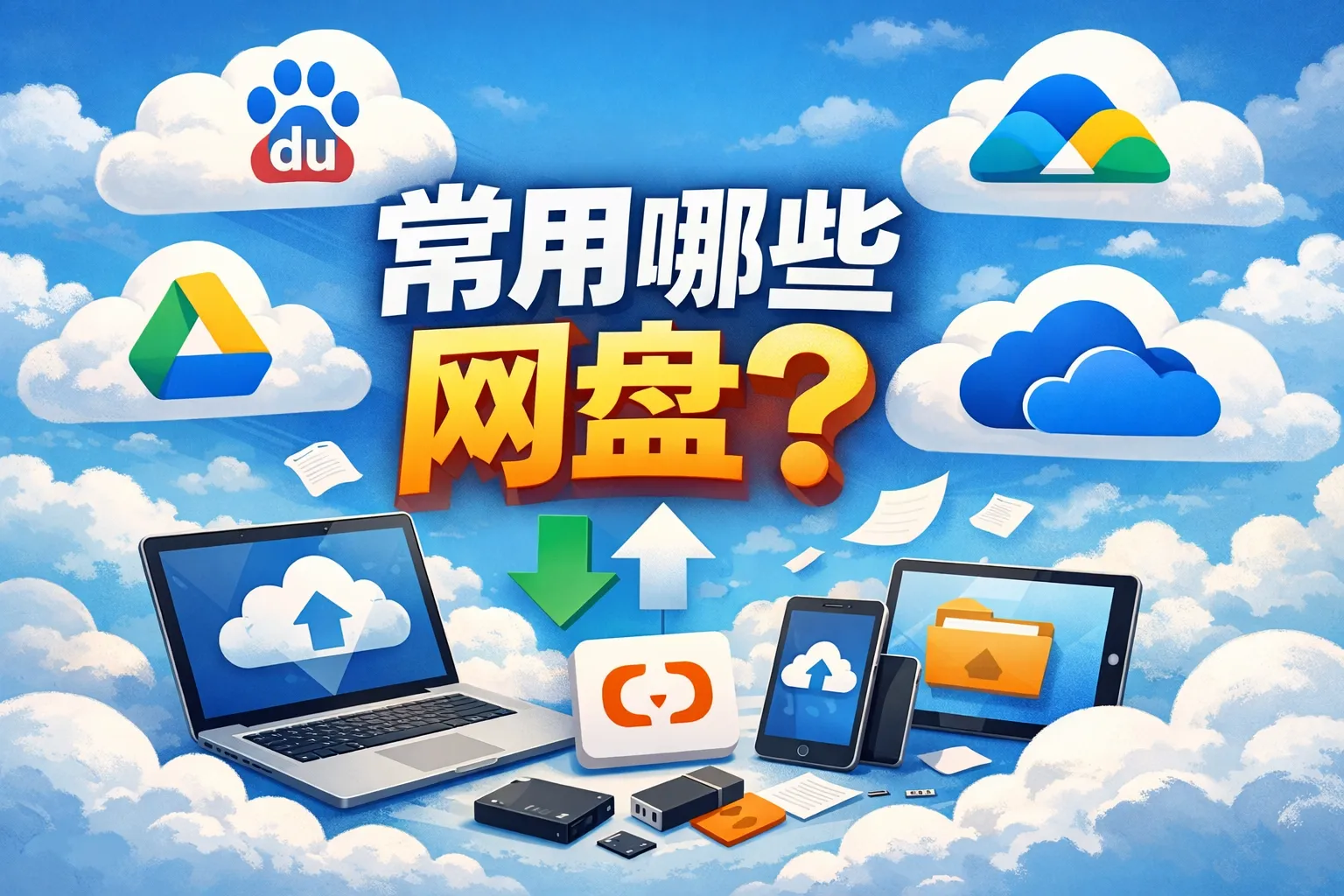 常用哪些网盘