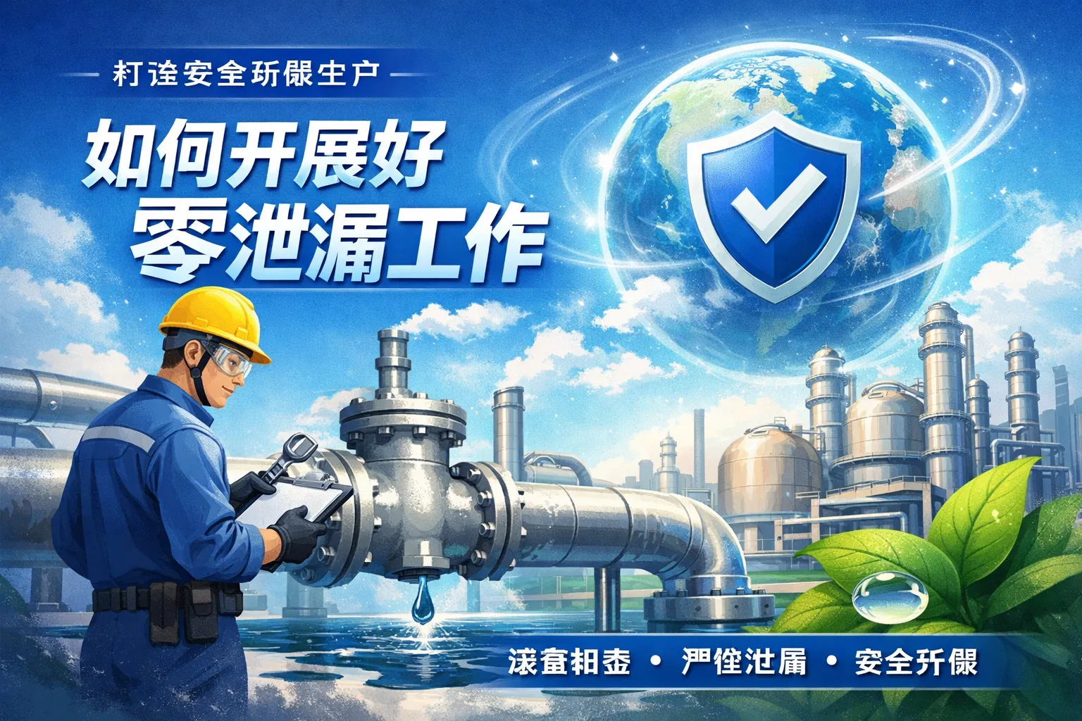 如何开展好零泄漏工作