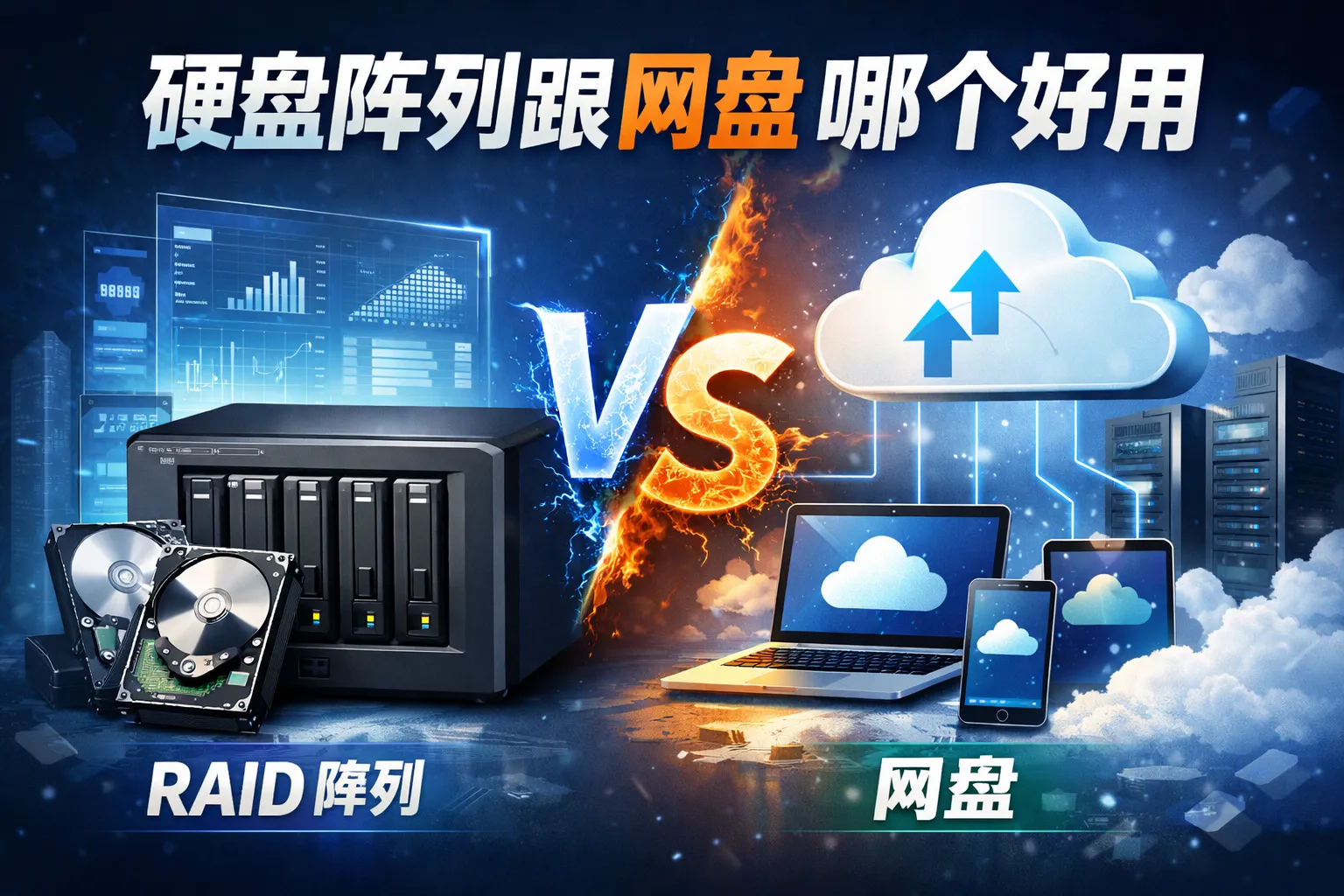 硬盘阵列跟网盘哪个好用