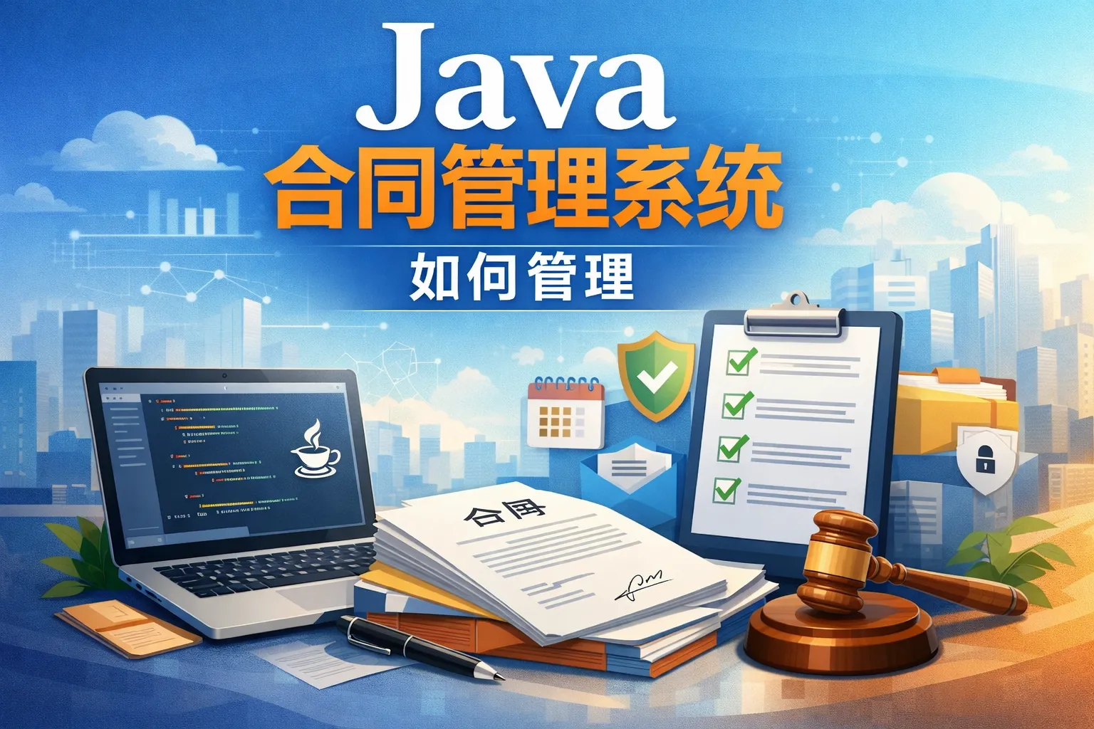 java合同管理系统如何管理