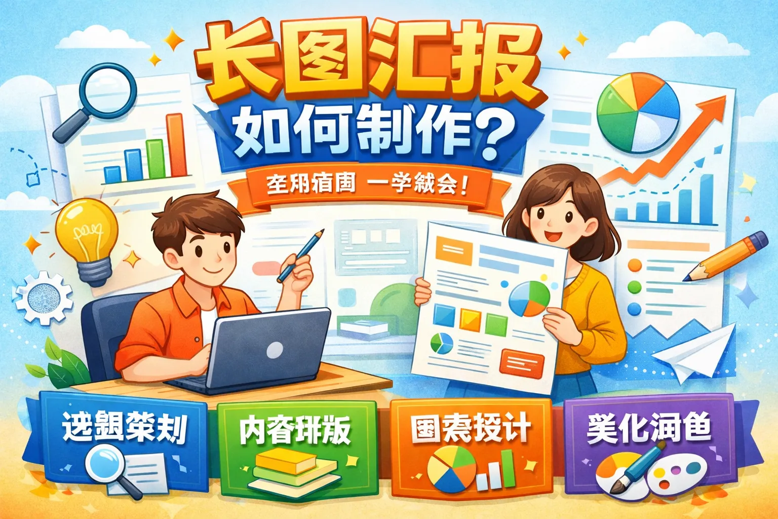 长图汇报如何制作