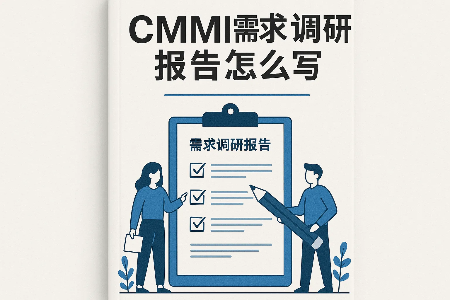cmmi需求调研报告怎么写