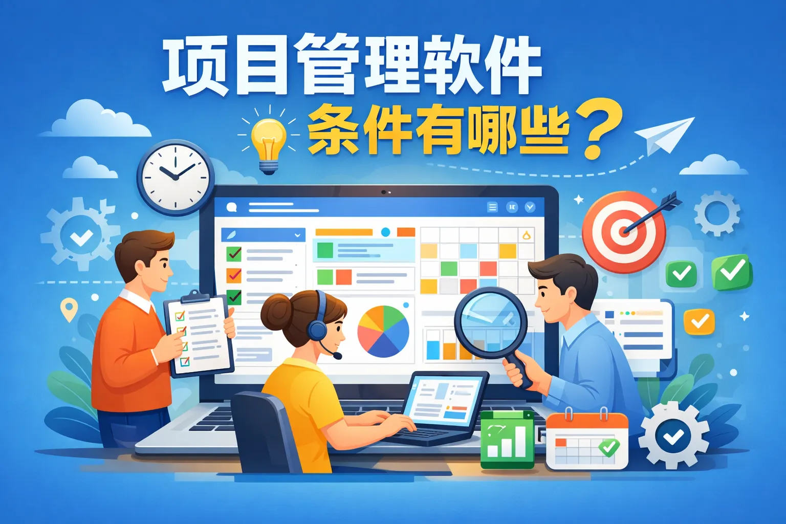 项目管理软件条件有哪些