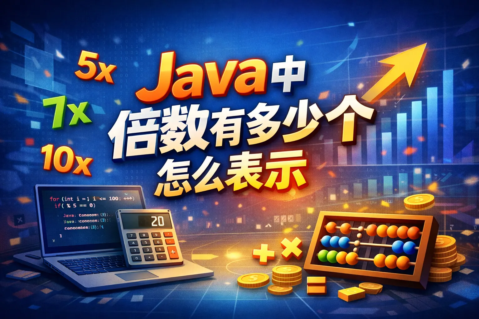java中倍数有多少个怎么表示