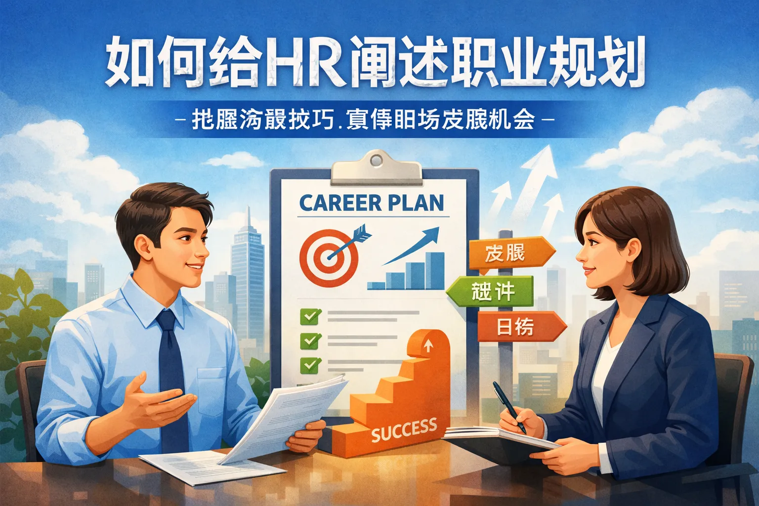 如何给hr阐述职业规划
