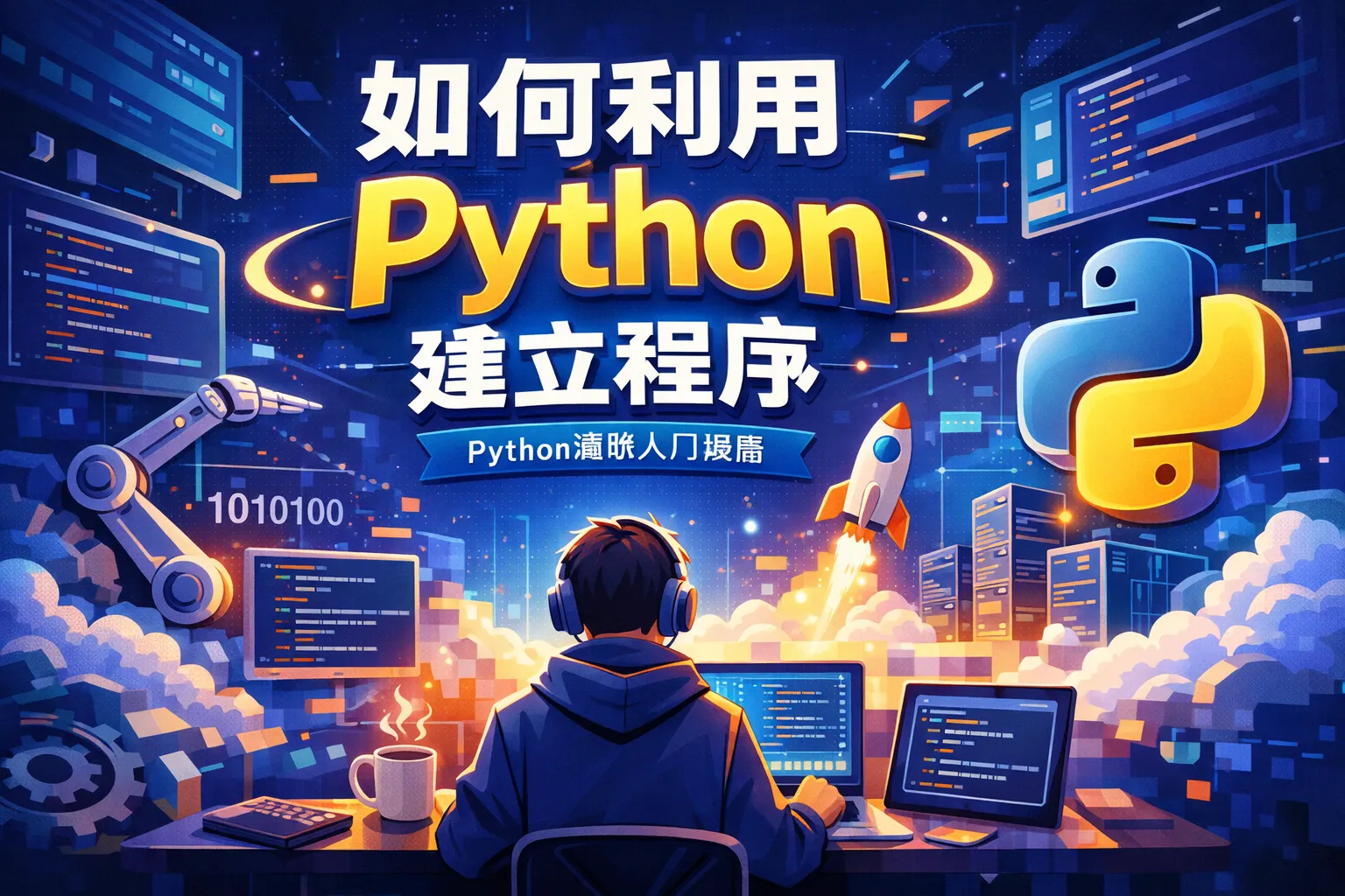 如何利用python建立程序