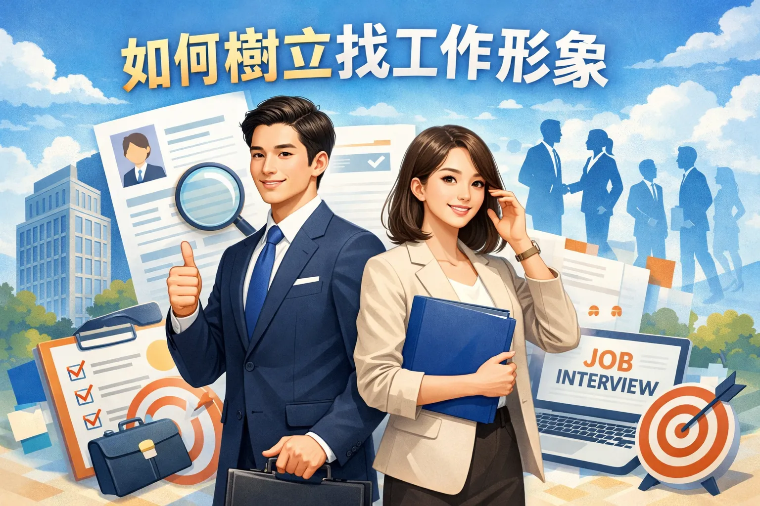 如何树立找工作形象