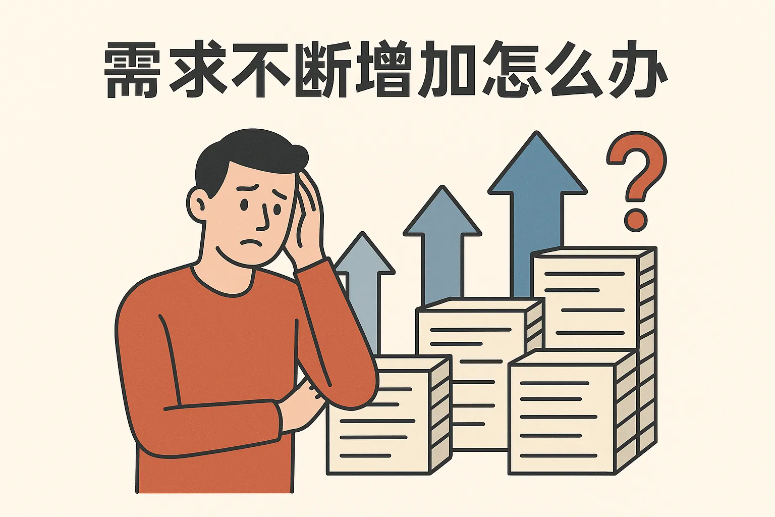 需求不断增加怎么办