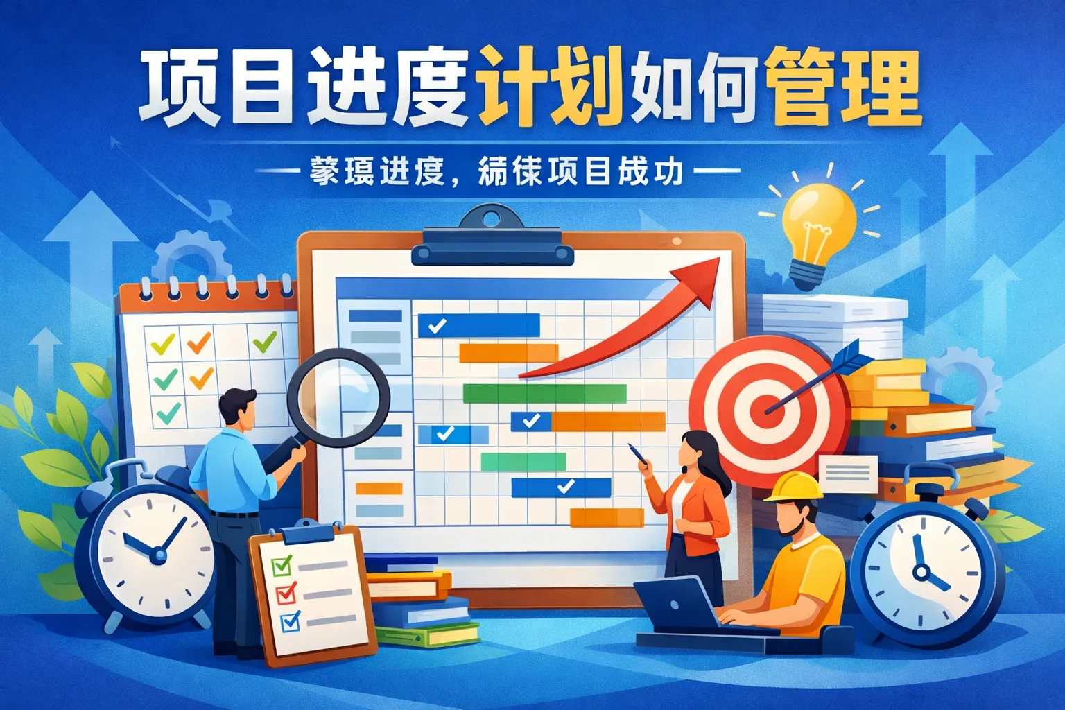 项目进度计划如何管理