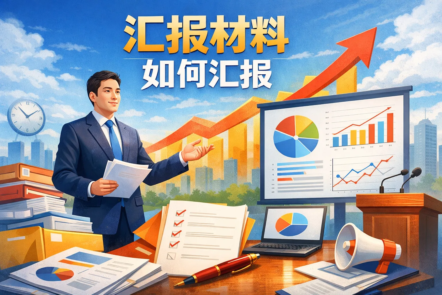 汇报材料如何汇报