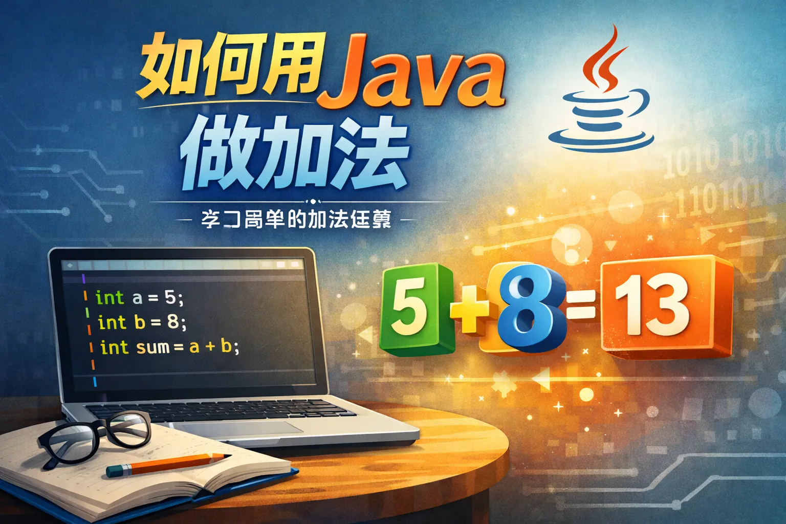 如何用java做加法