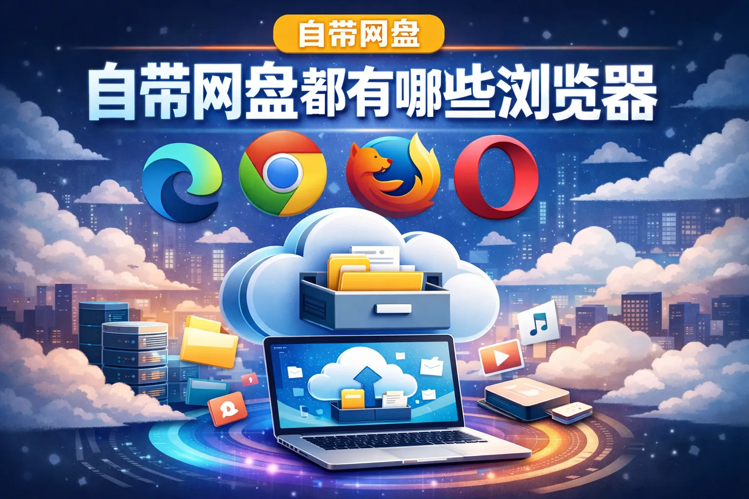 自带网盘都有哪些浏览器