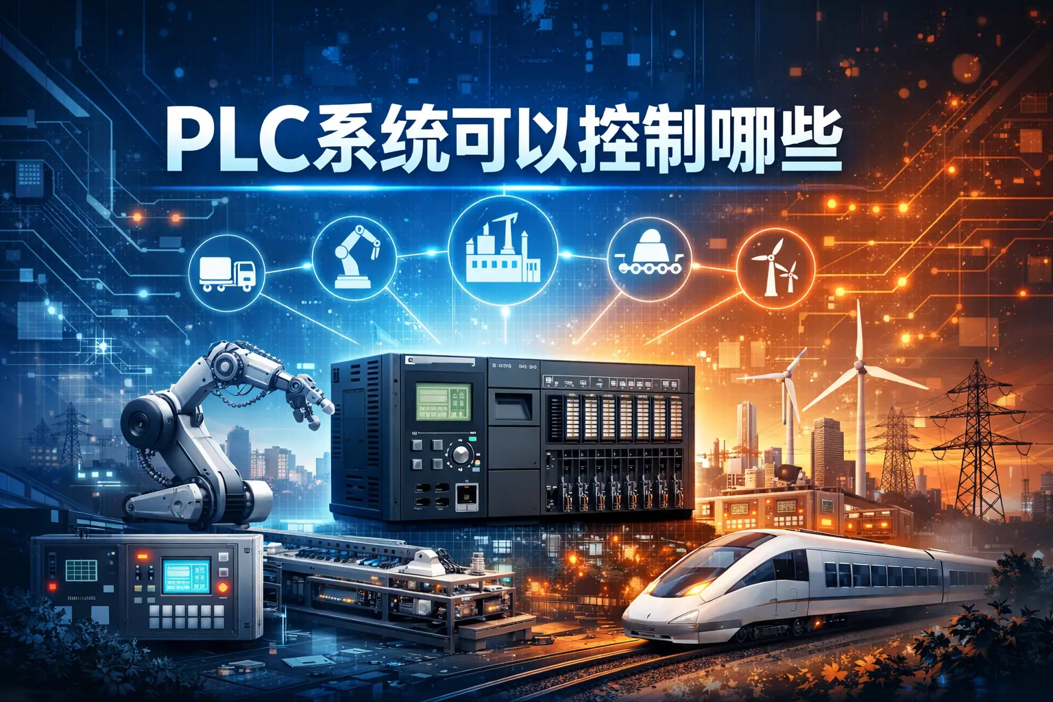 plc系统可以控制哪些