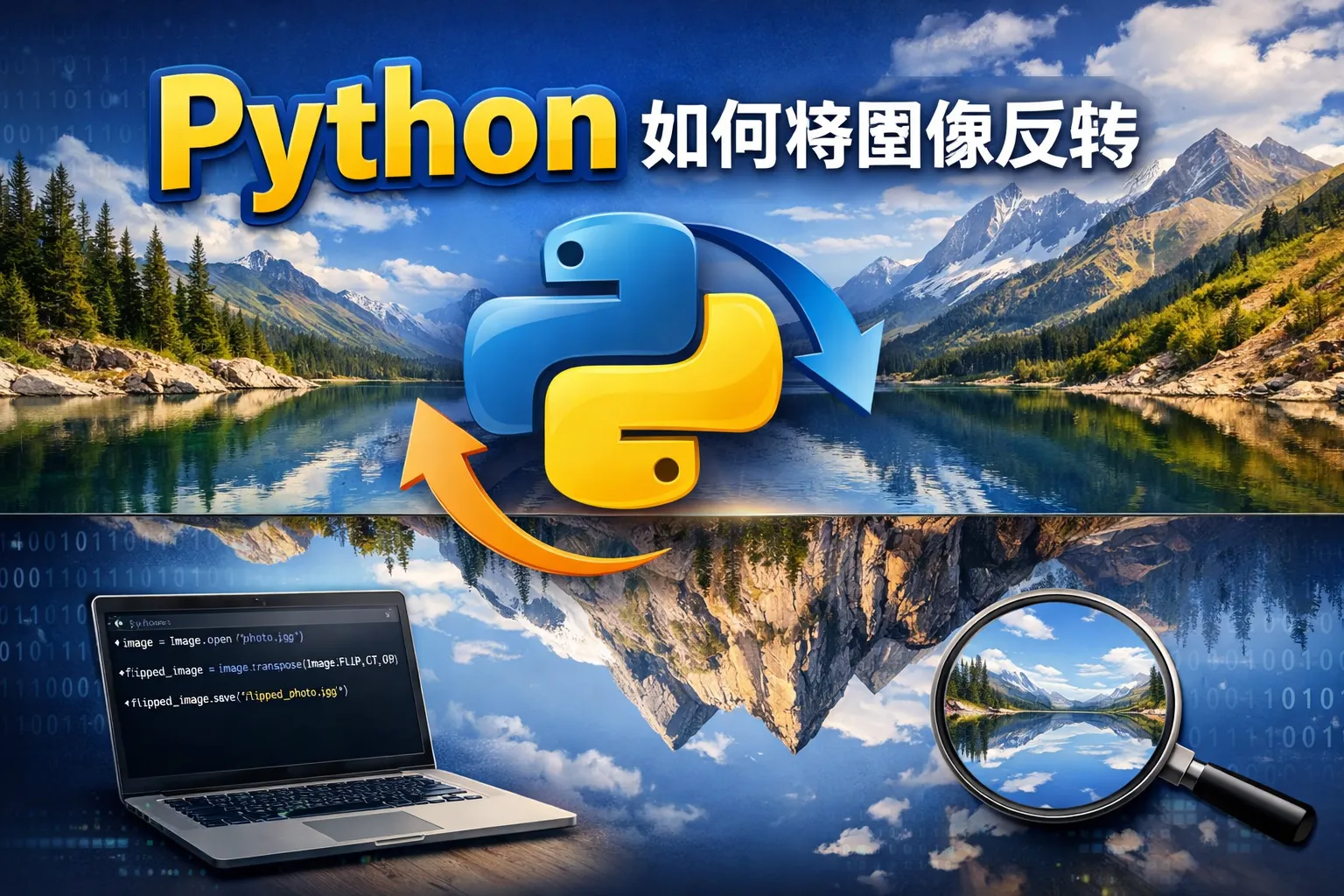 python如何将图像反转