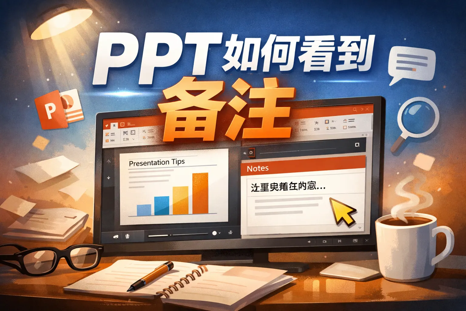 ppt如何看到备注