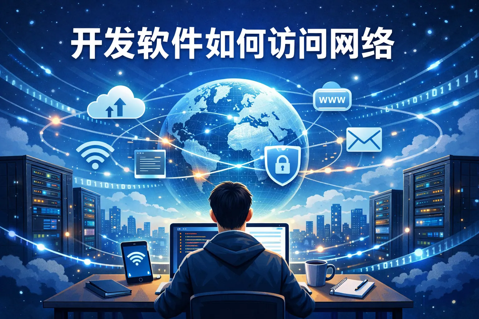 开发软件如何访问网络