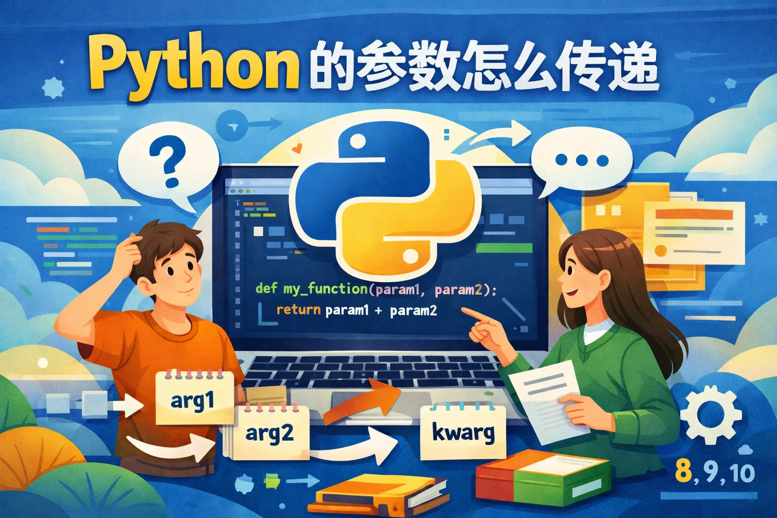 python 的参数怎么传递