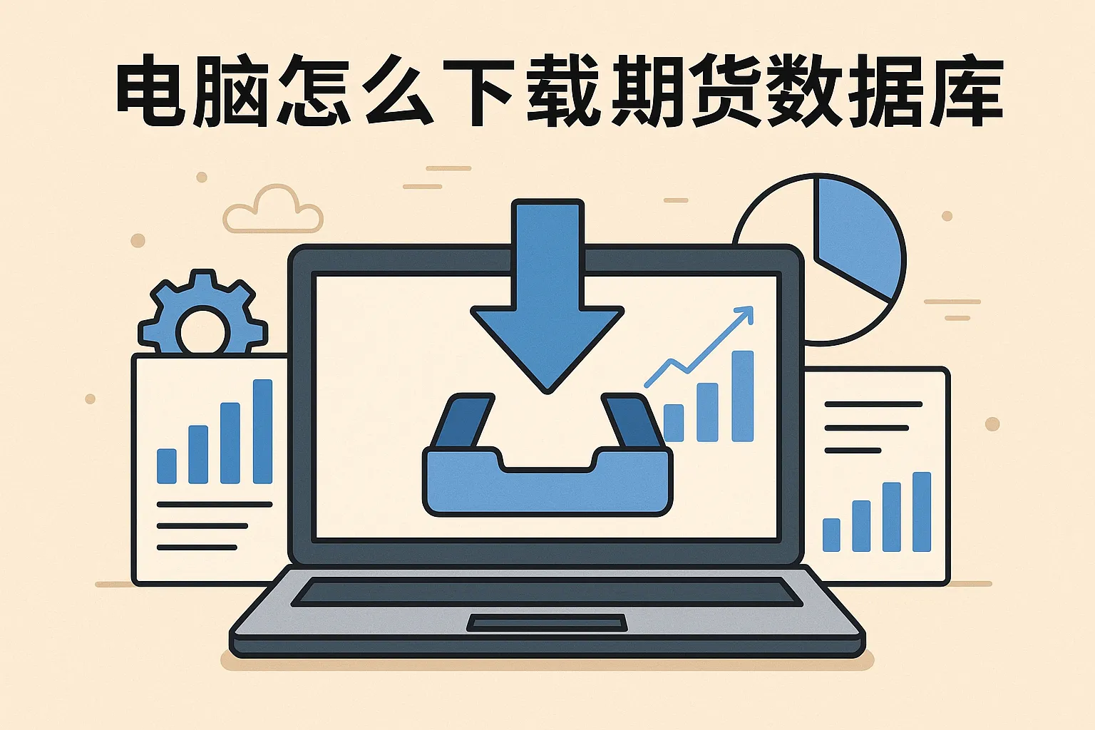 电脑怎么下载期货数据库