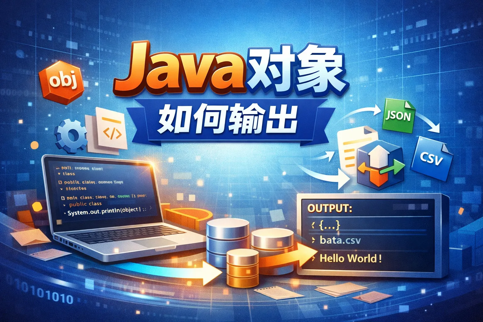 java对象如何输出