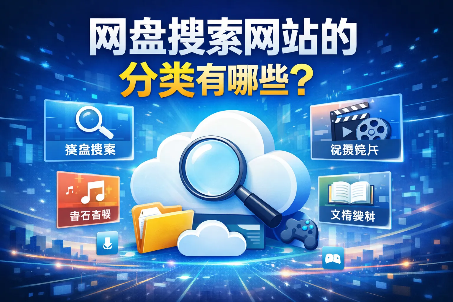网盘搜索网站的分类有哪些